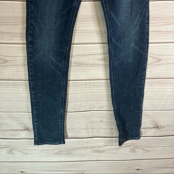 OUTLAND Denim Ranger Slim Tapered Jeans In Bondi Blue - Picture 7 of 13